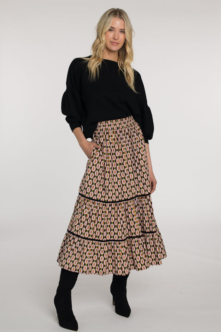 Elizabeth James Surrey Skirt in Mini Link