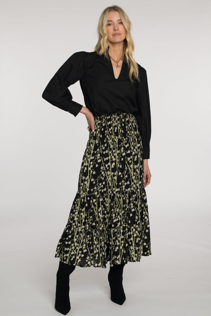 Elizabeth James Izzy Skirt Dress in Sprig