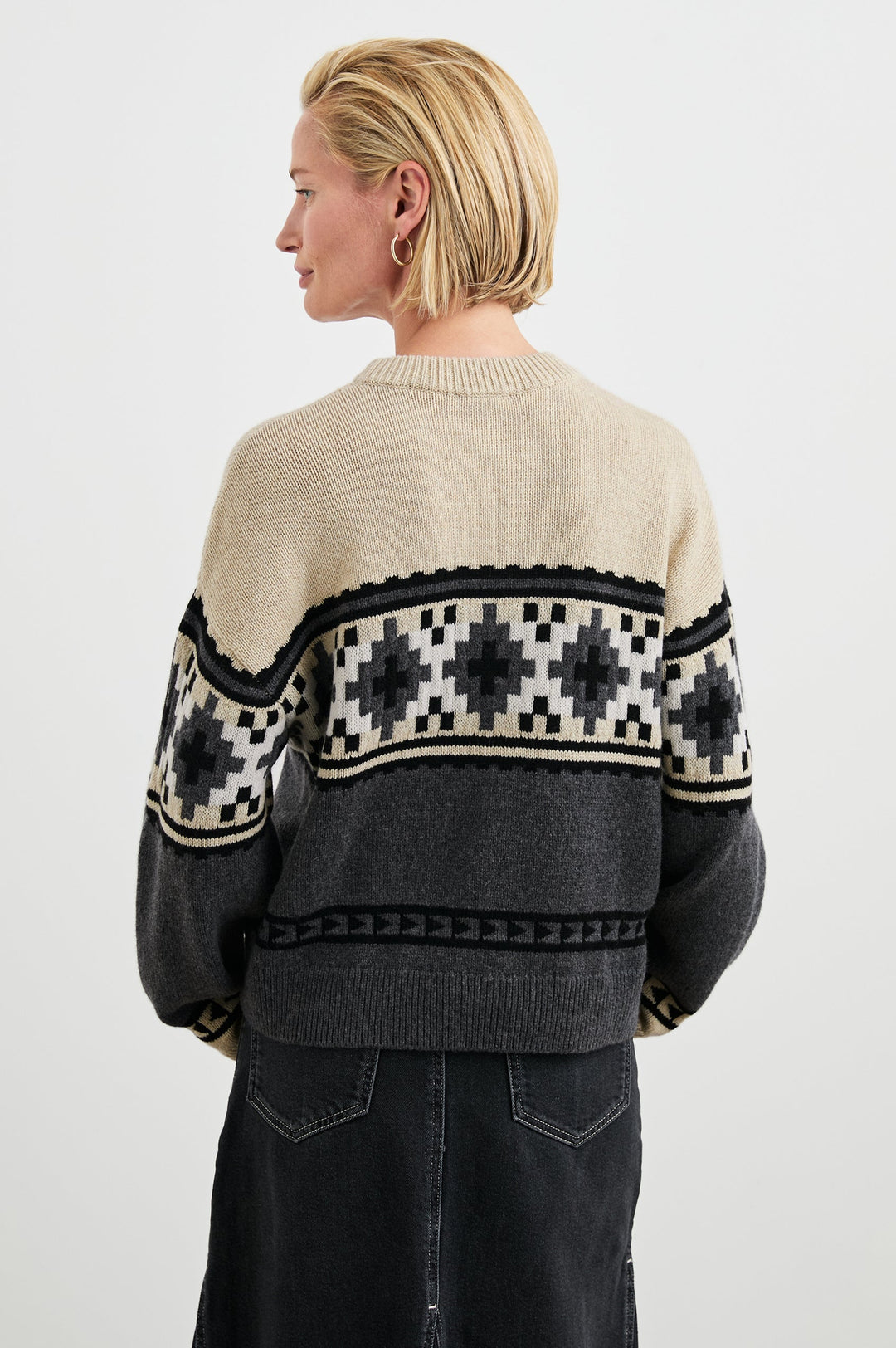 Emma Sweater in Heather Fair Isle by Rails