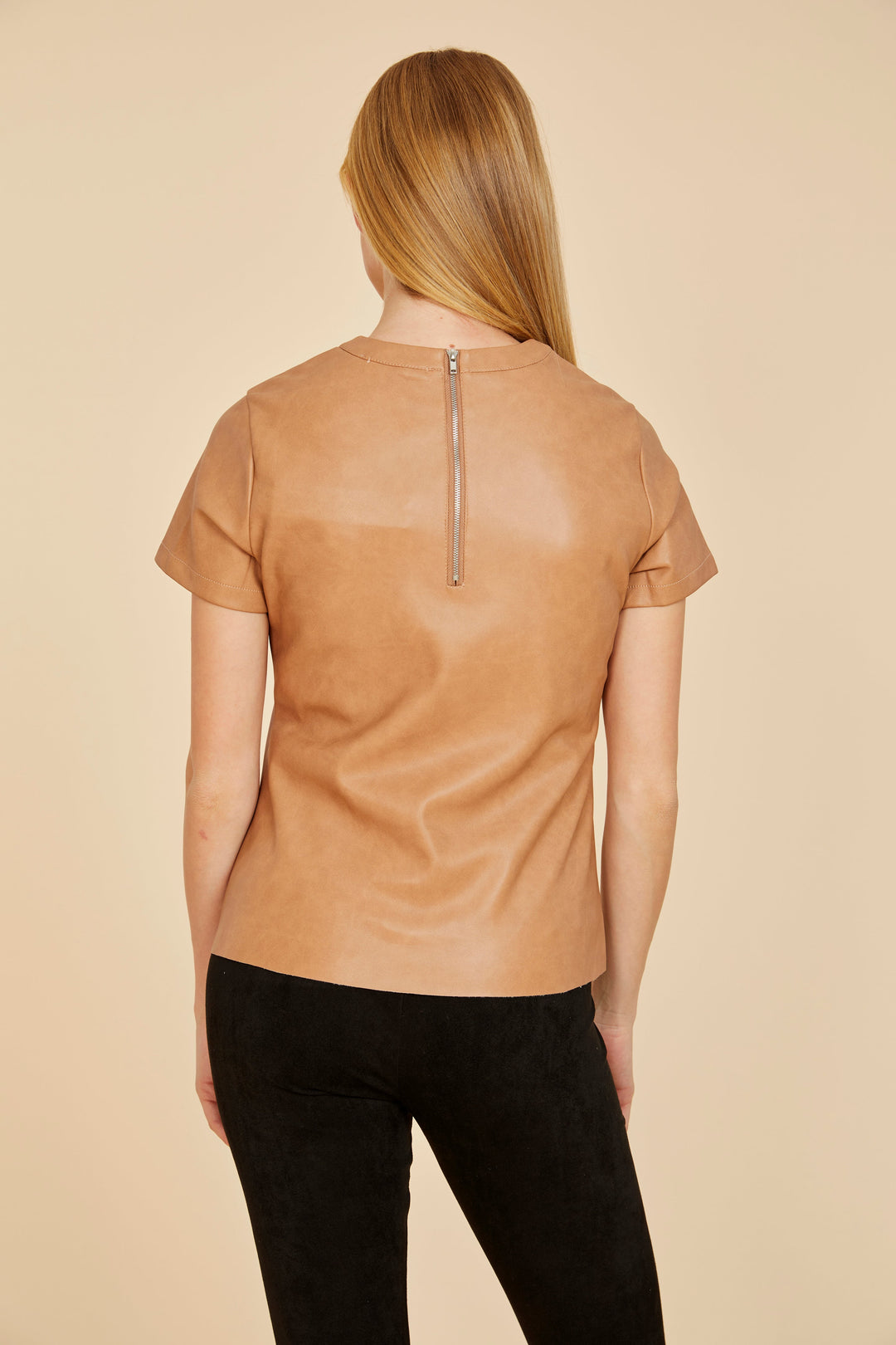 Dolce Cabo Vegan Tee in Copper