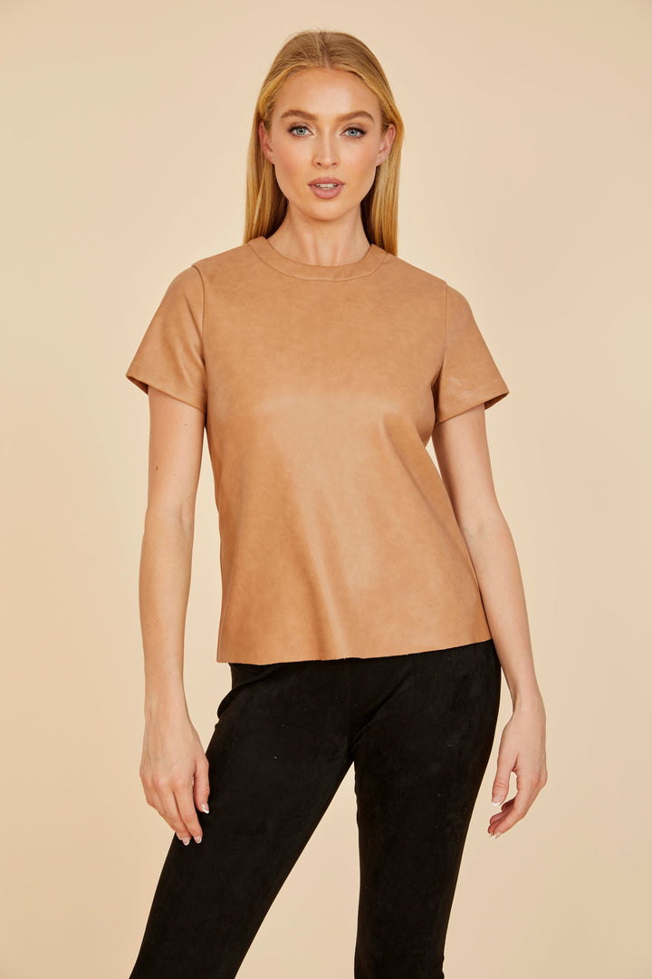 Dolce Cabo Vegan Tee in Copper