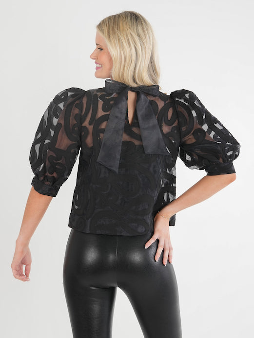 Emily McCarthy Top in Joy/Black