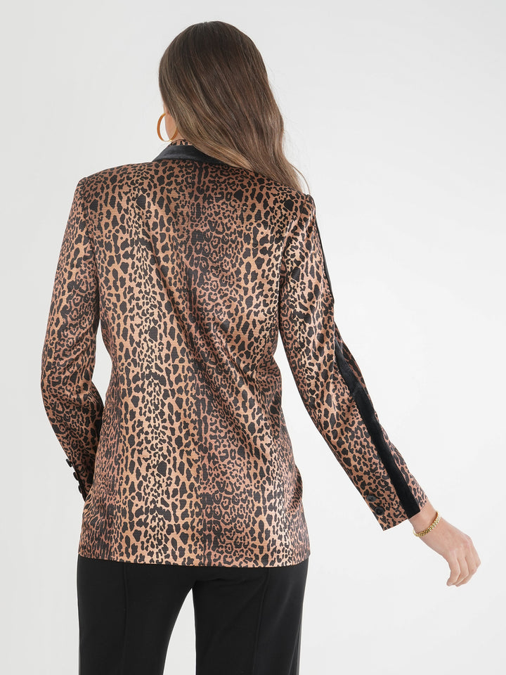 Emily McCarthy Blazer in Lady Leopard