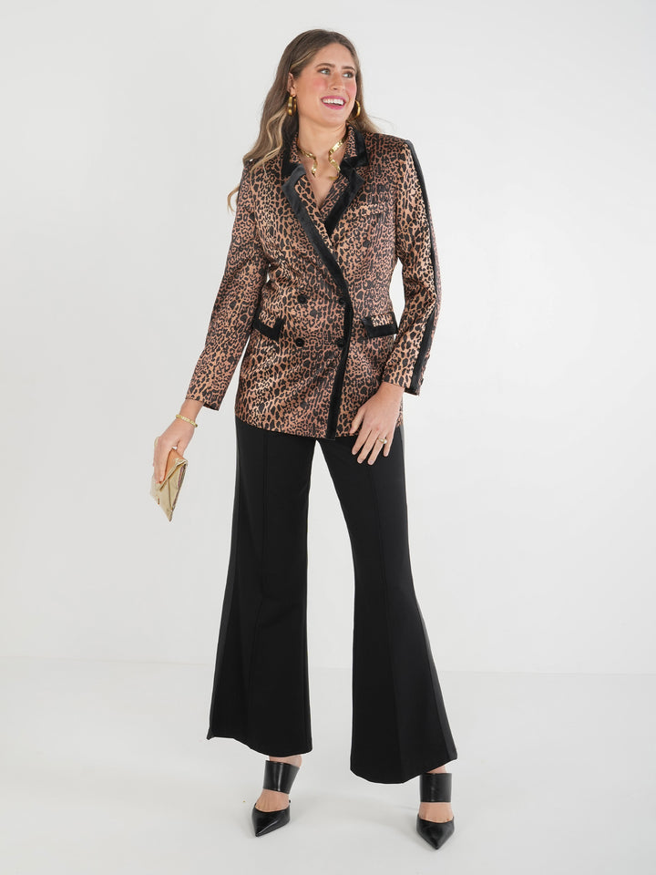 Emily McCarthy Blazer in Lady Leopard