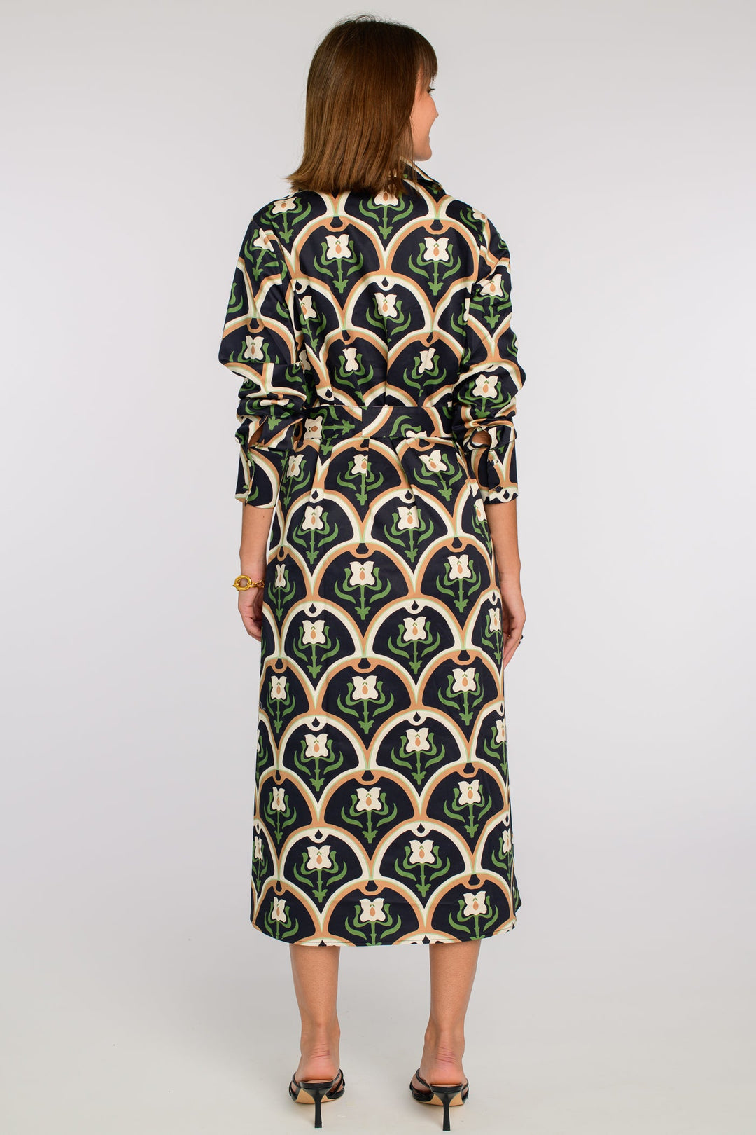 Elizabeth James Blake Dress in Deco Tulip