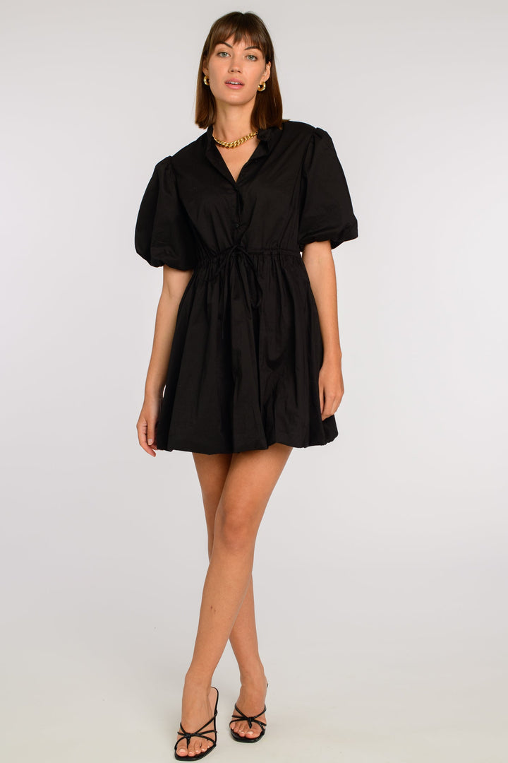 Elizabeth James Edie Dress in Black