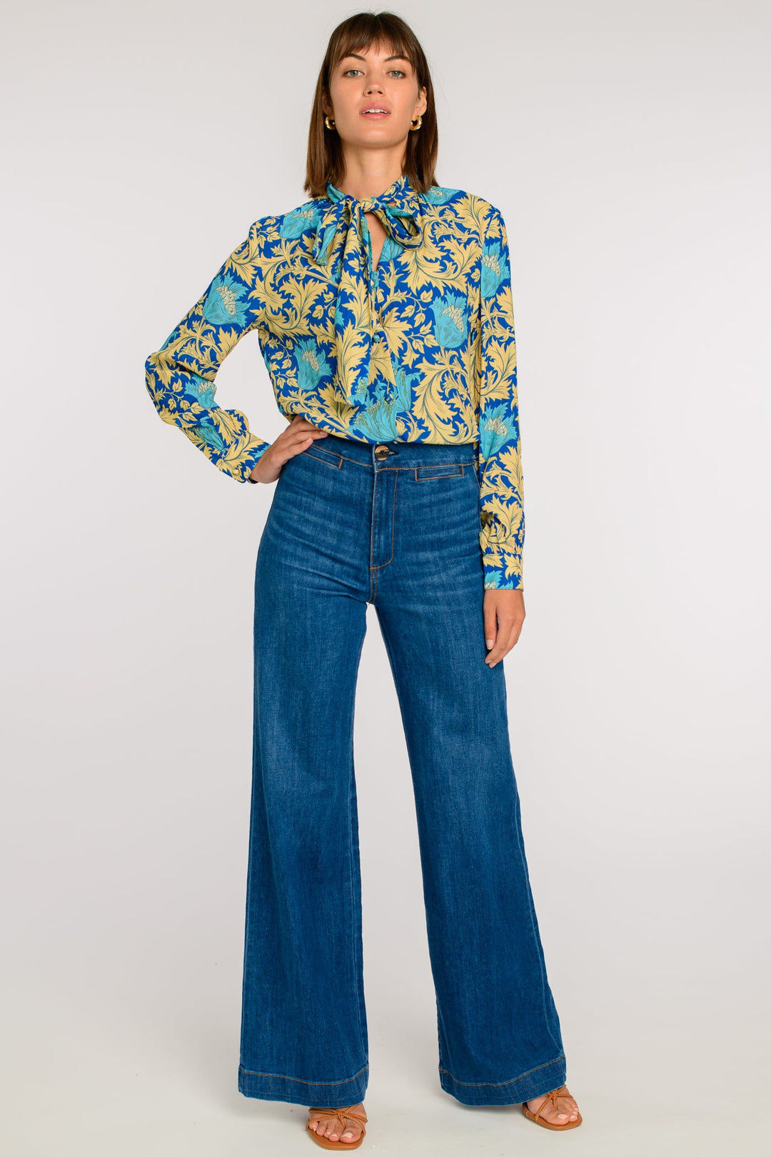 Brit Bow Blouse by Elizabeth James the Label