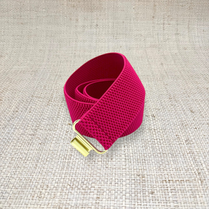Stretch Band Belt in Pink by Garland Bags