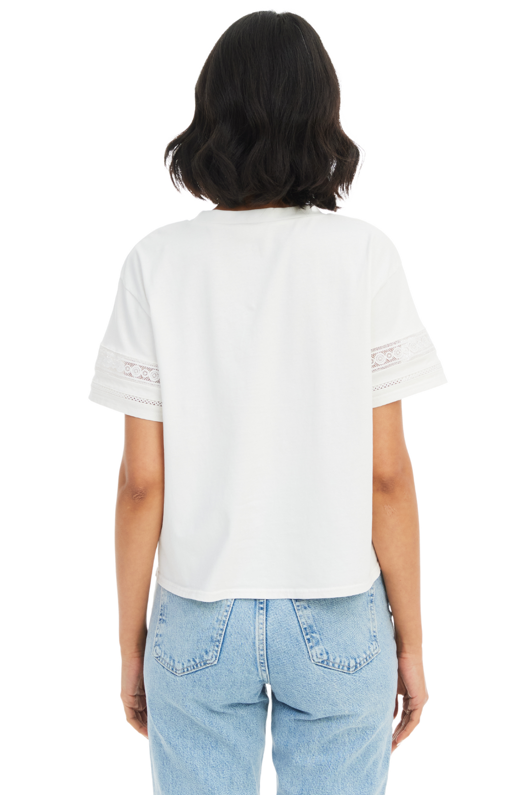 Iris Tee in White by ALLISON New York