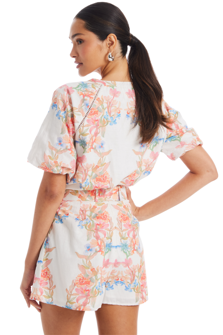 Josephine Top in Floral Arches by ALLISON New York