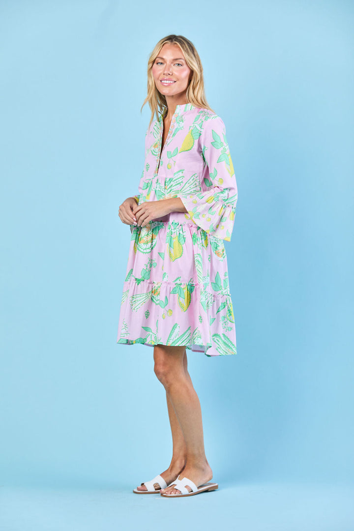 Caty Dress in Blushing Songbird by Sheridan French