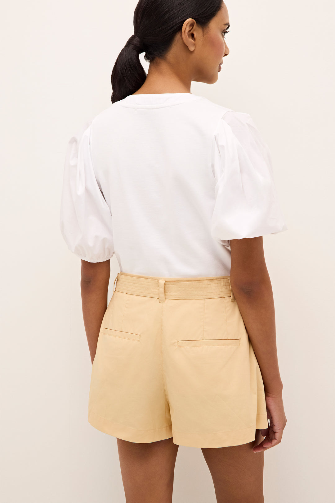 Kaison Top in Cool White by Marie Oliver