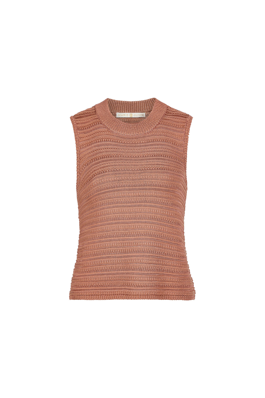 Nev Top in Nectarine by Marie Oliver