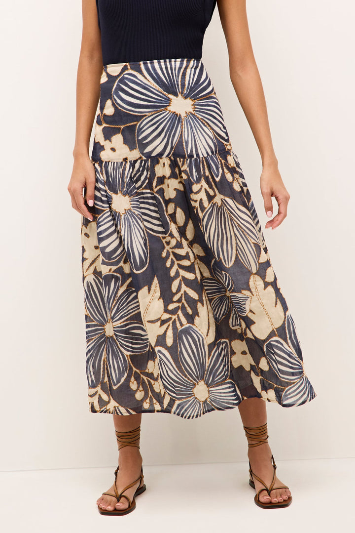 Owens Skirt in Moonflower by Marie Oliver