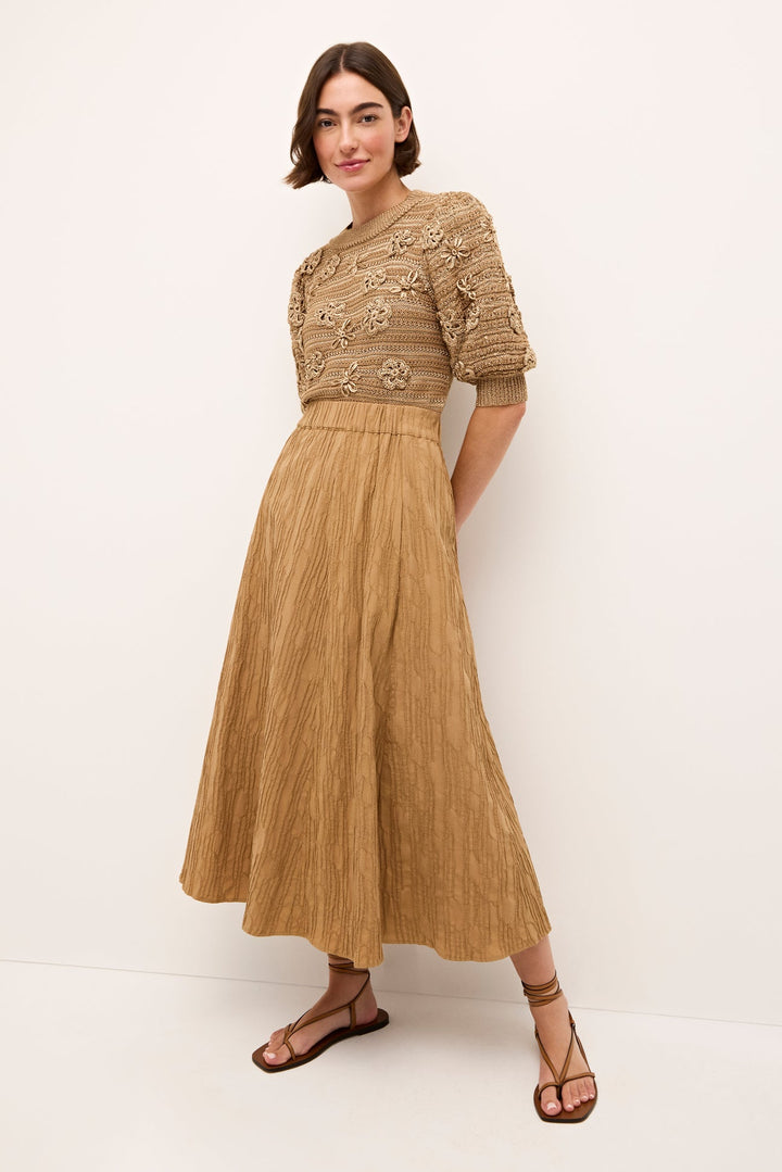 Sasha Skirt in Latte by Marie Oliver