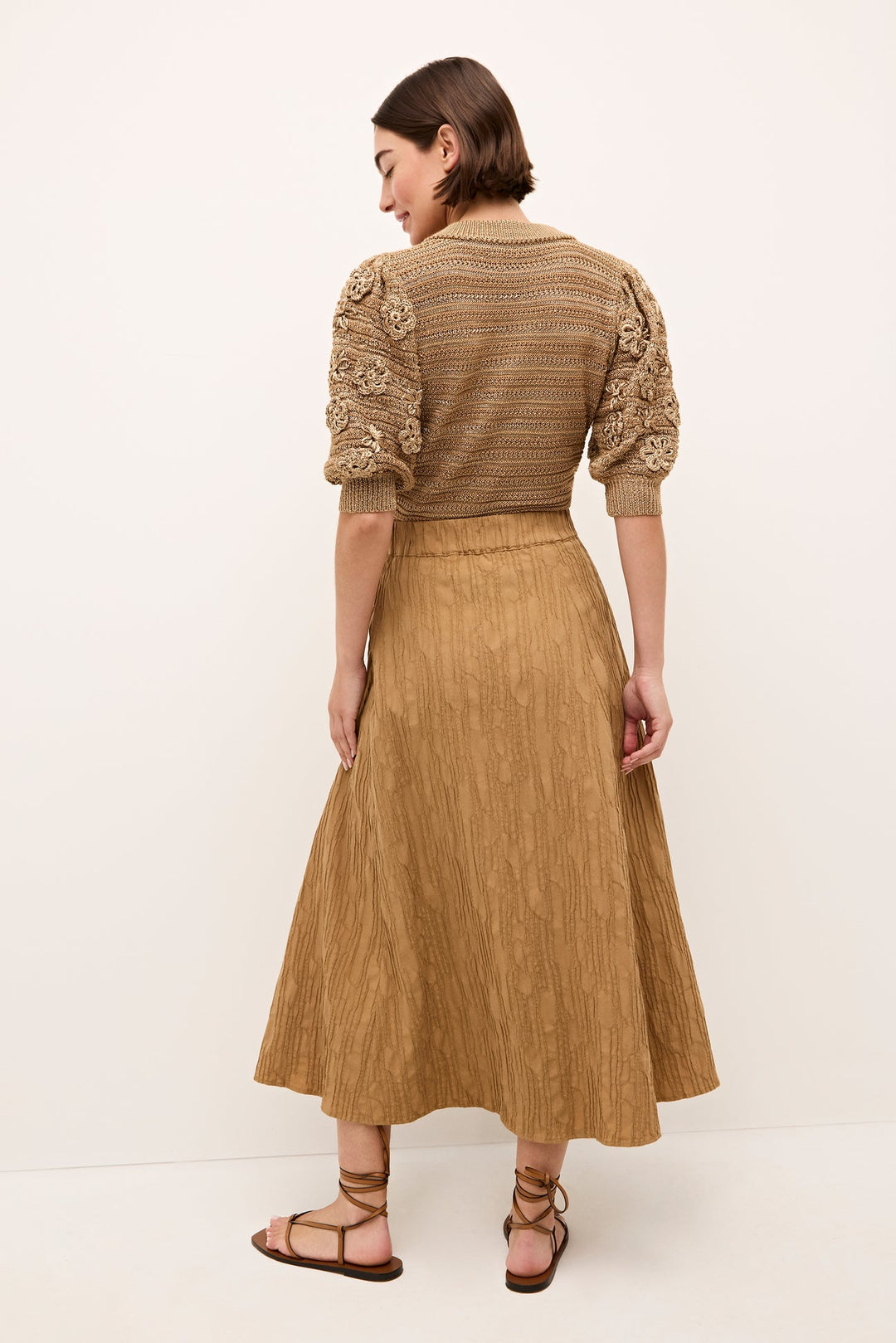 Sasha Skirt in Latte by Marie Oliver