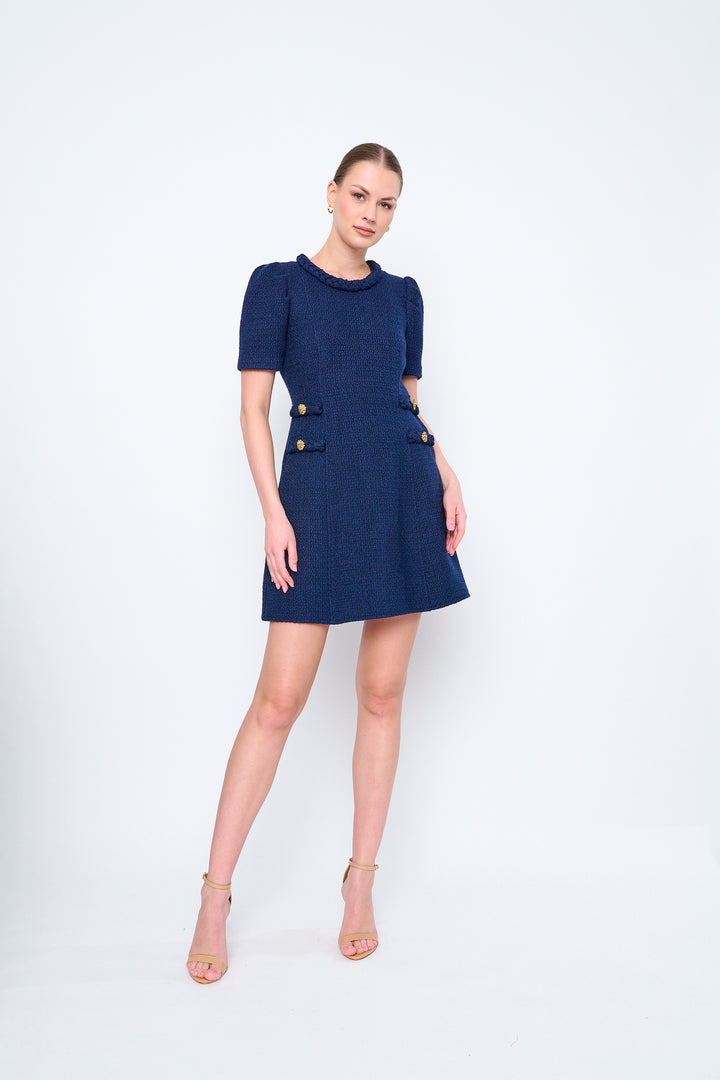 Flora Bea Mini Dress in Meadowland