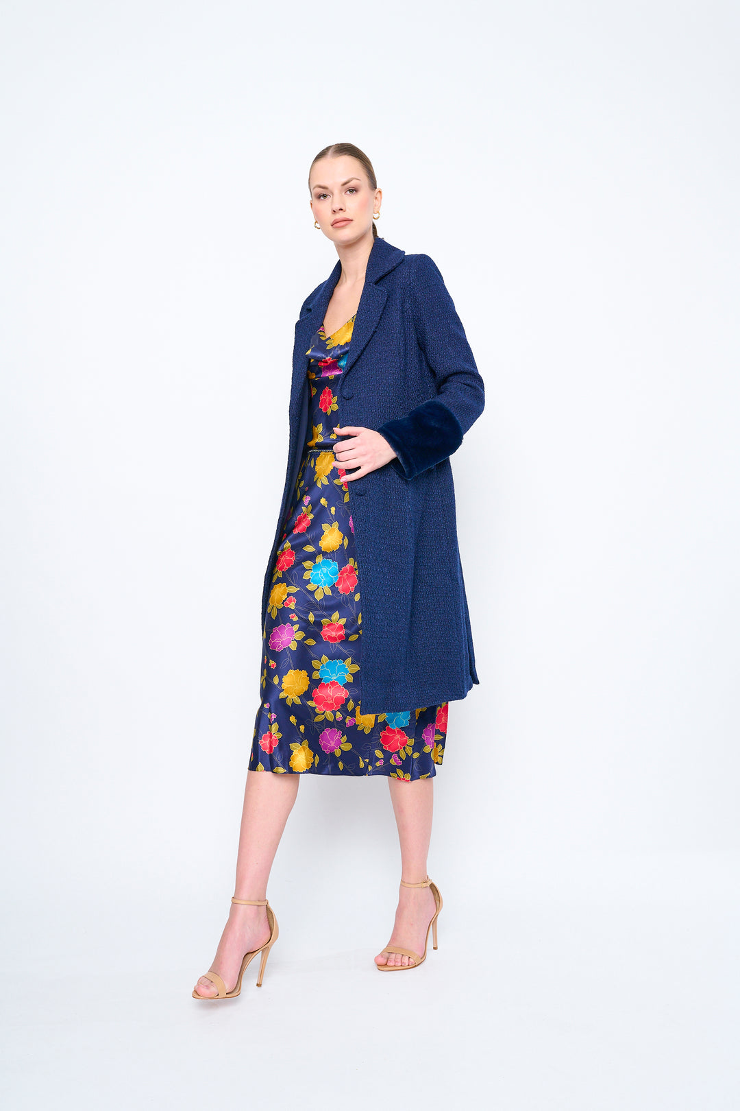 Flora Bea Silvy Coat in Meadowland