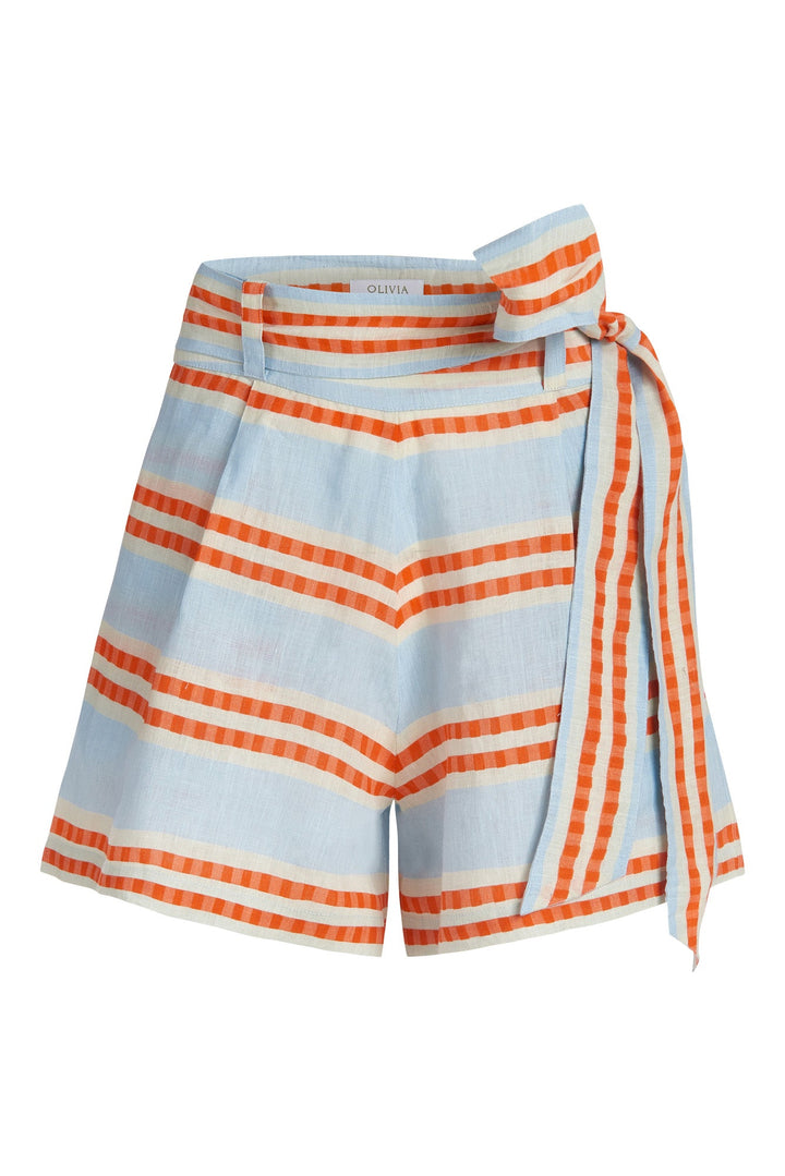 Uba Shorts in Capri Stripe by Olivia by Livro