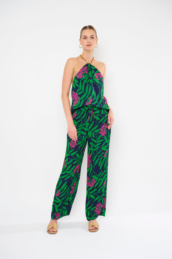 Brodie Top in Poppy Navy by Flora Bea