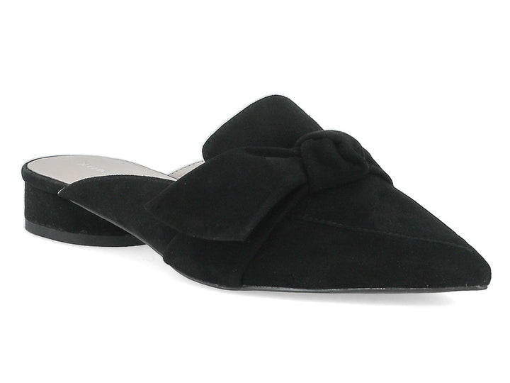 Koko + Palenki Quantum Black Suede Mule