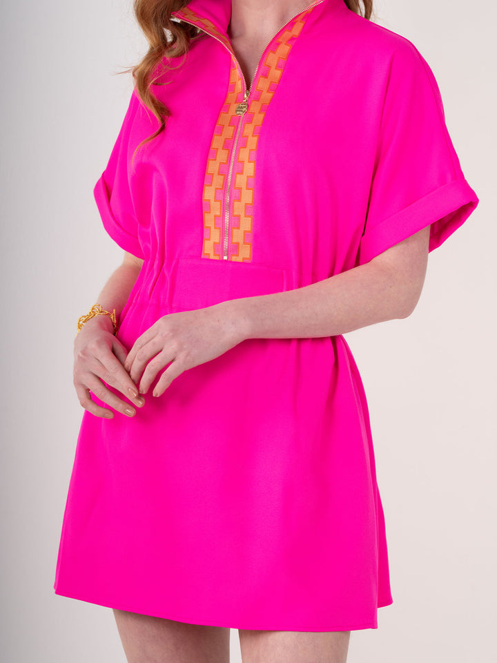 Pullover Dress in Pink Glow by Emily McCarthy