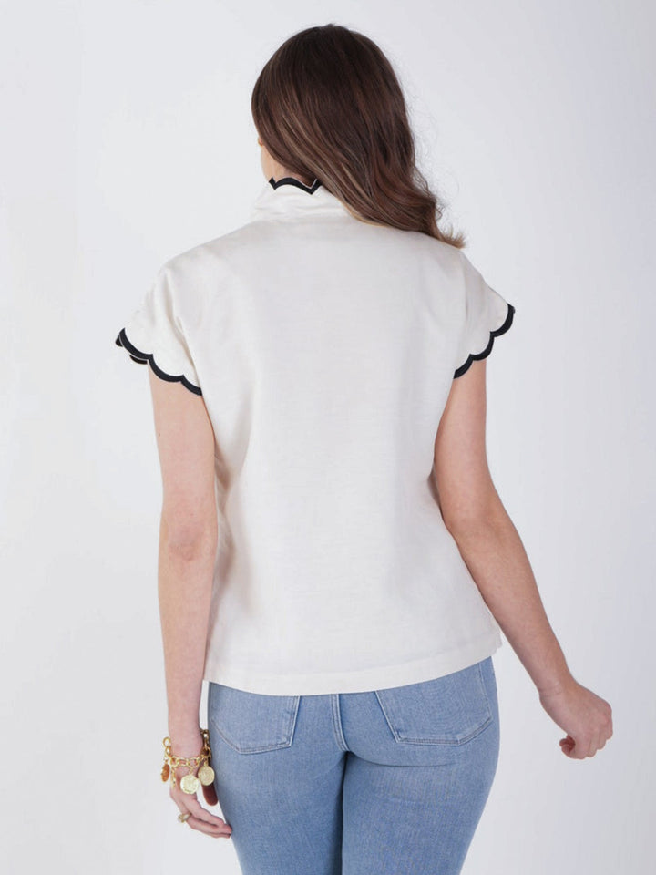 Orchid Top in Birch by Emily McCarthy