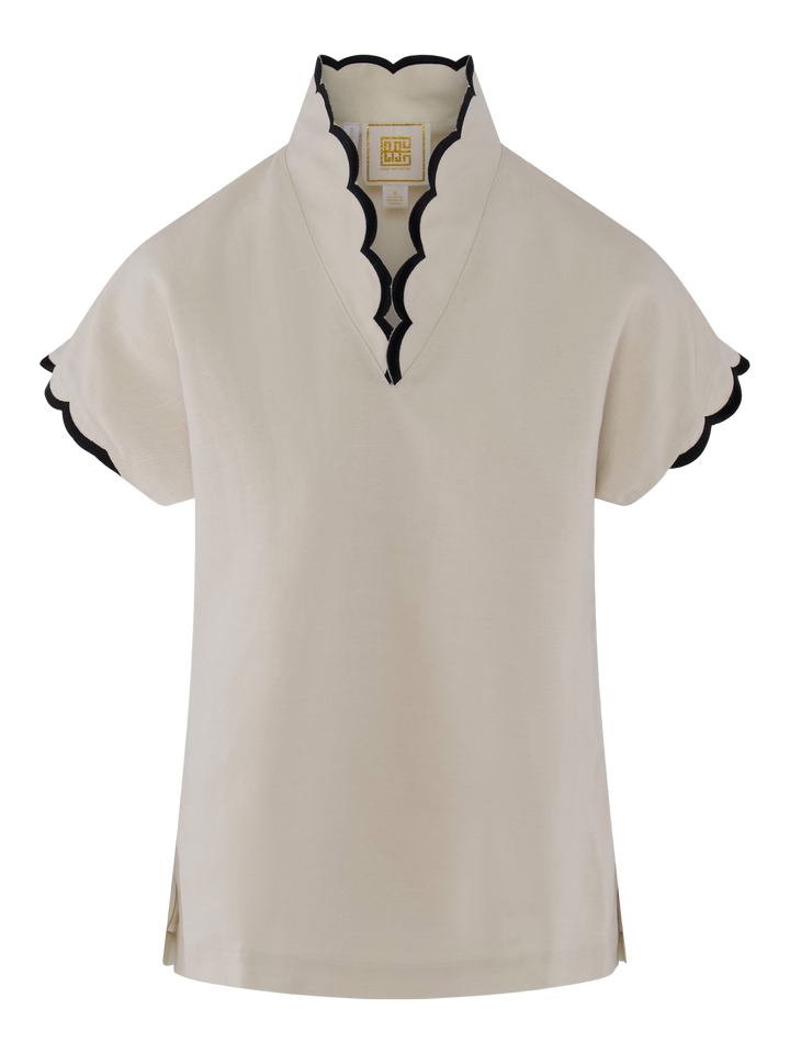 Orchid Top in Birch by Emily McCarthy