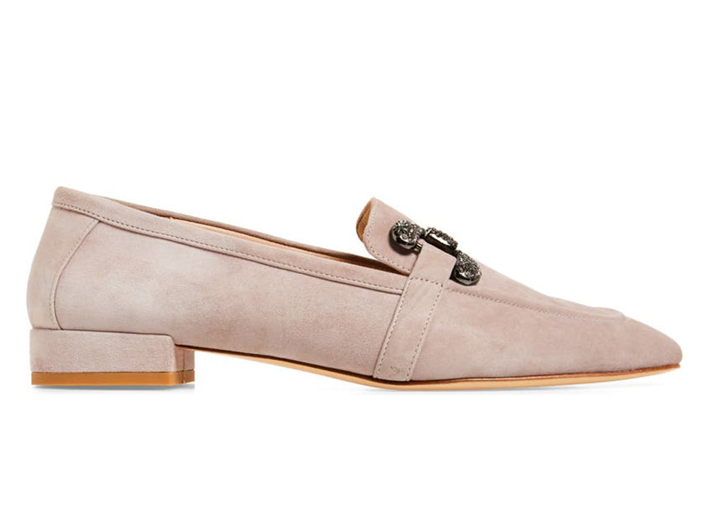 Koko & Palenki Sage Suede Loafer