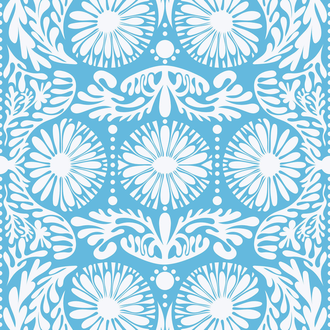 Margot Dress in Sky Jardin by Sheridan French