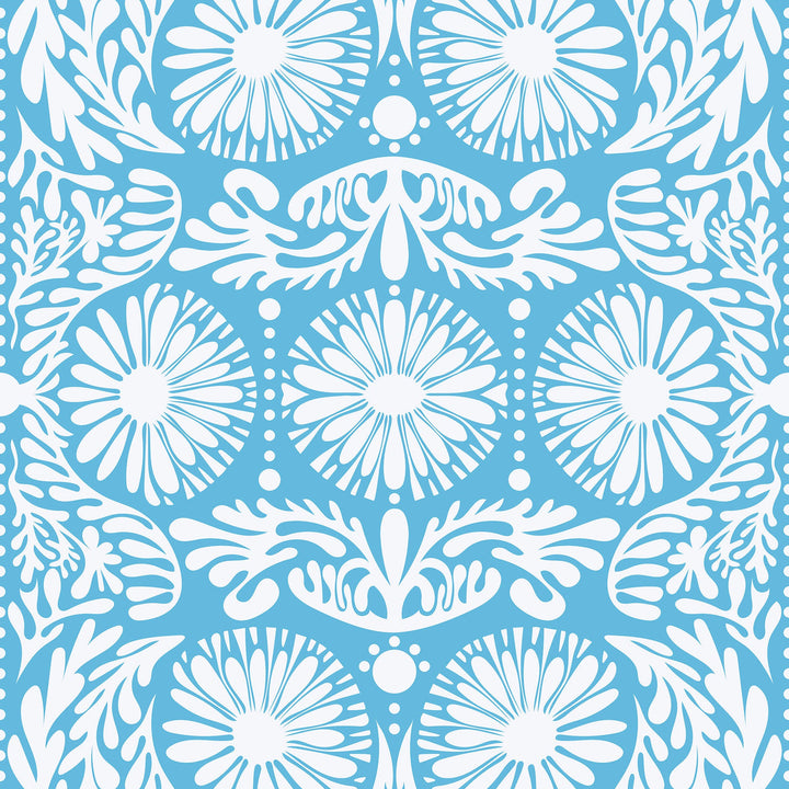 Margot Dress in Sky Jardin by Sheridan French