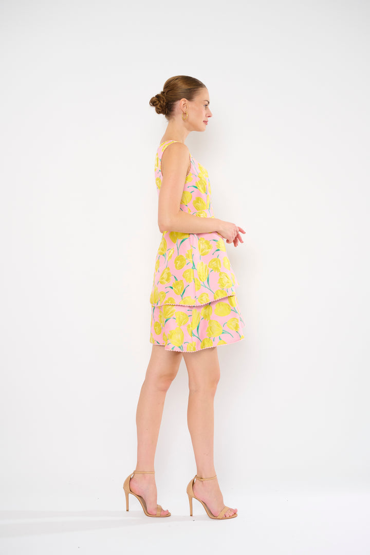 Terina Dress in Tulip Day by Flora Bea