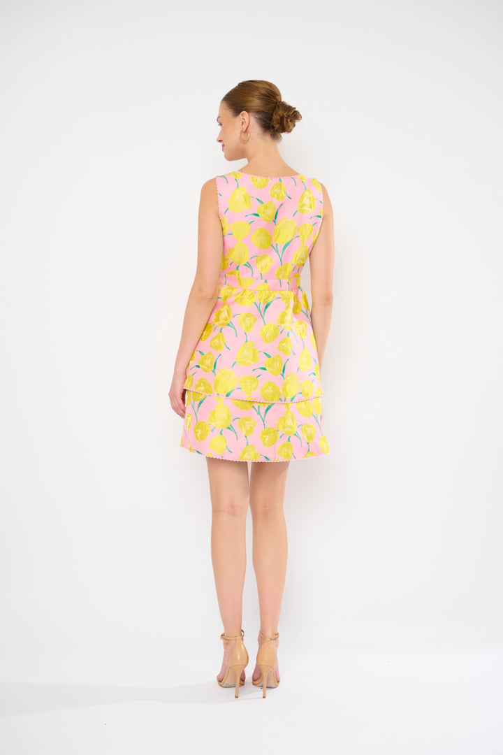Terina Dress in Tulip Day by Flora Bea