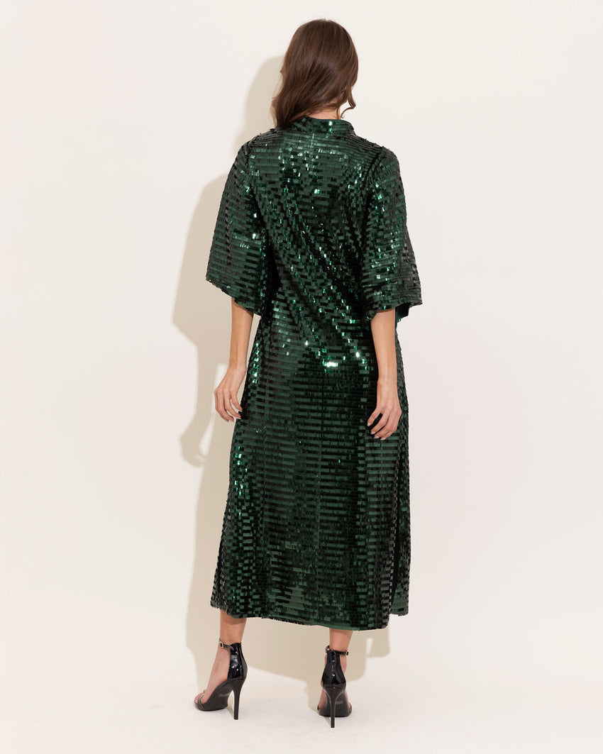 Jerry Dress in Tinsel by Alden Adair