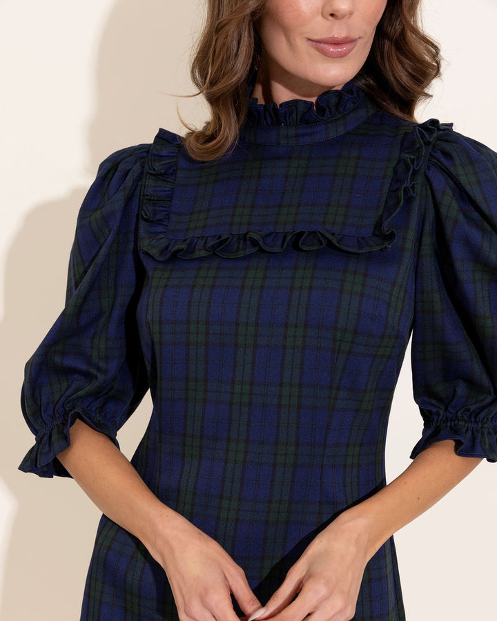 Murphy Dress in Tartan by Alden Adair