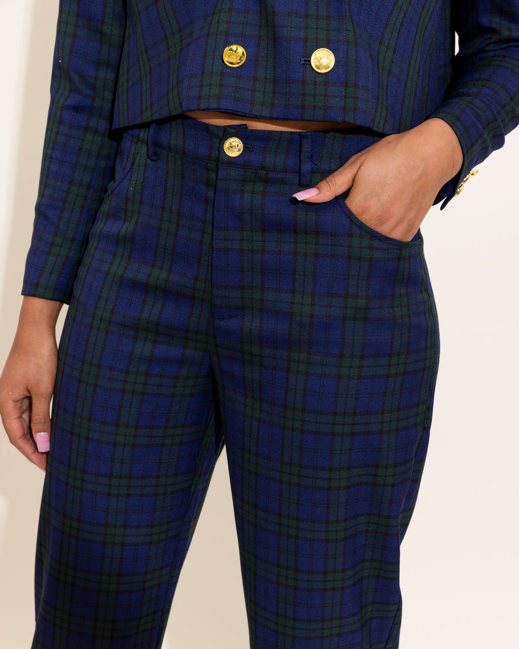 Remy Pant in Tartan by Alden Adair