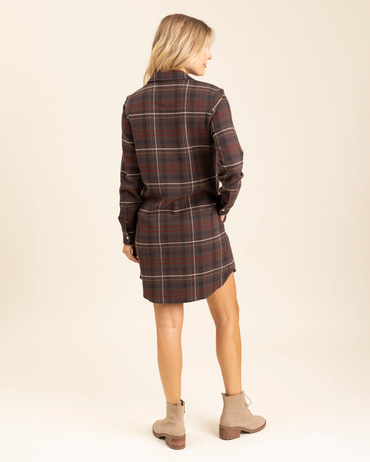 Le Marais Wilmington Dress in Bourbon