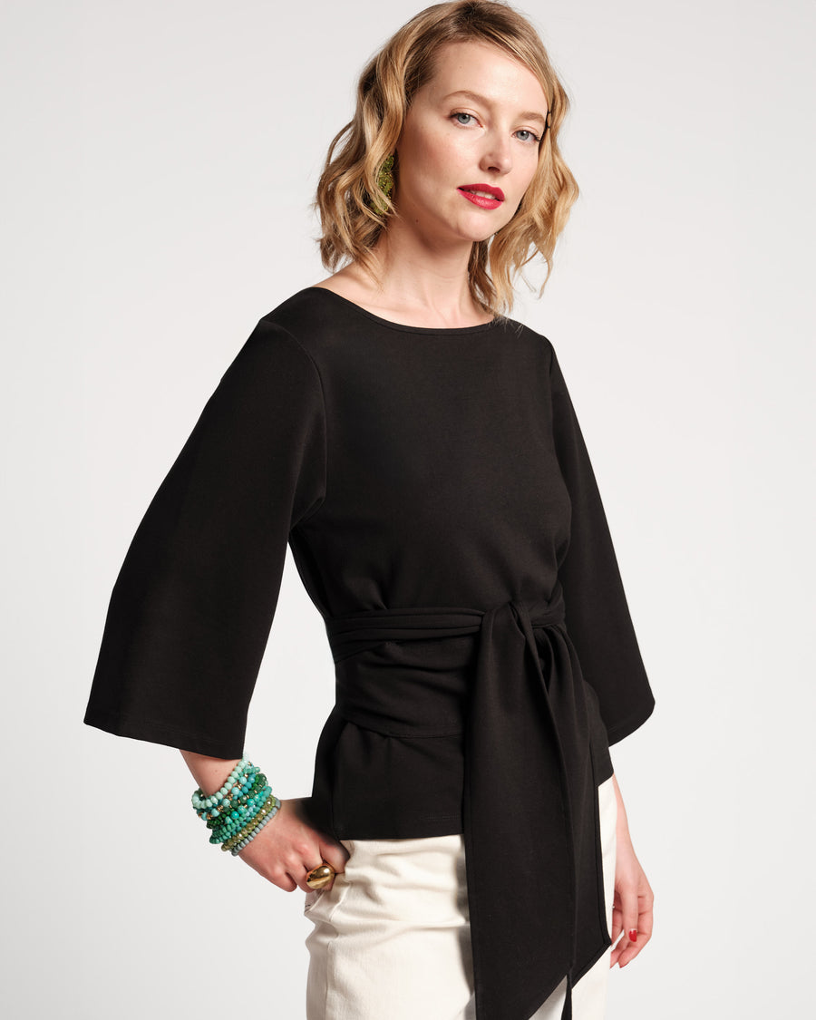 Frances Valentine Whitney Wrap Top