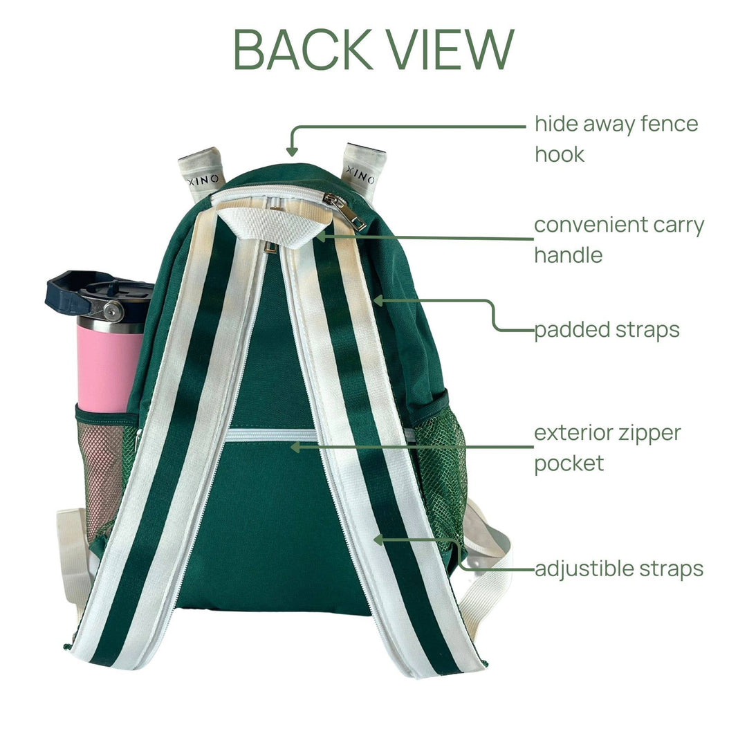 The Teddi Pickleball Backpack Green