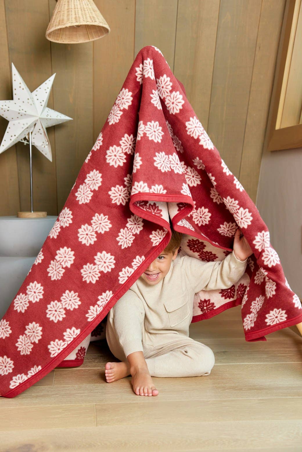 Chappywrap Winter Blooms Blanket: Original