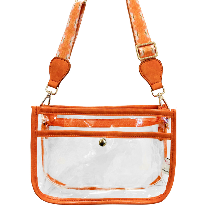 Laura Park Orange Blossom Stadium Bag