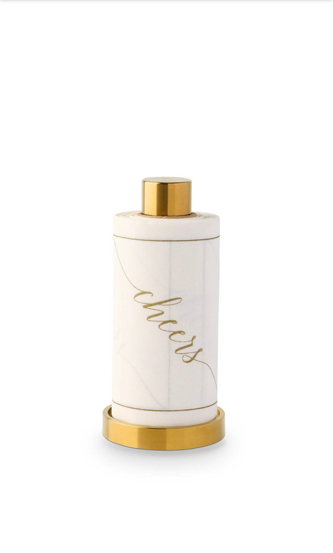 Golden Salute Cocktail Napkin Roll