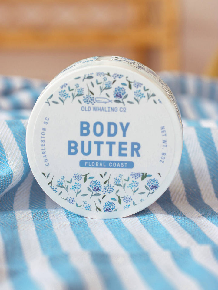 Old Whaling Company Floral Coast Body Butter (8oz)