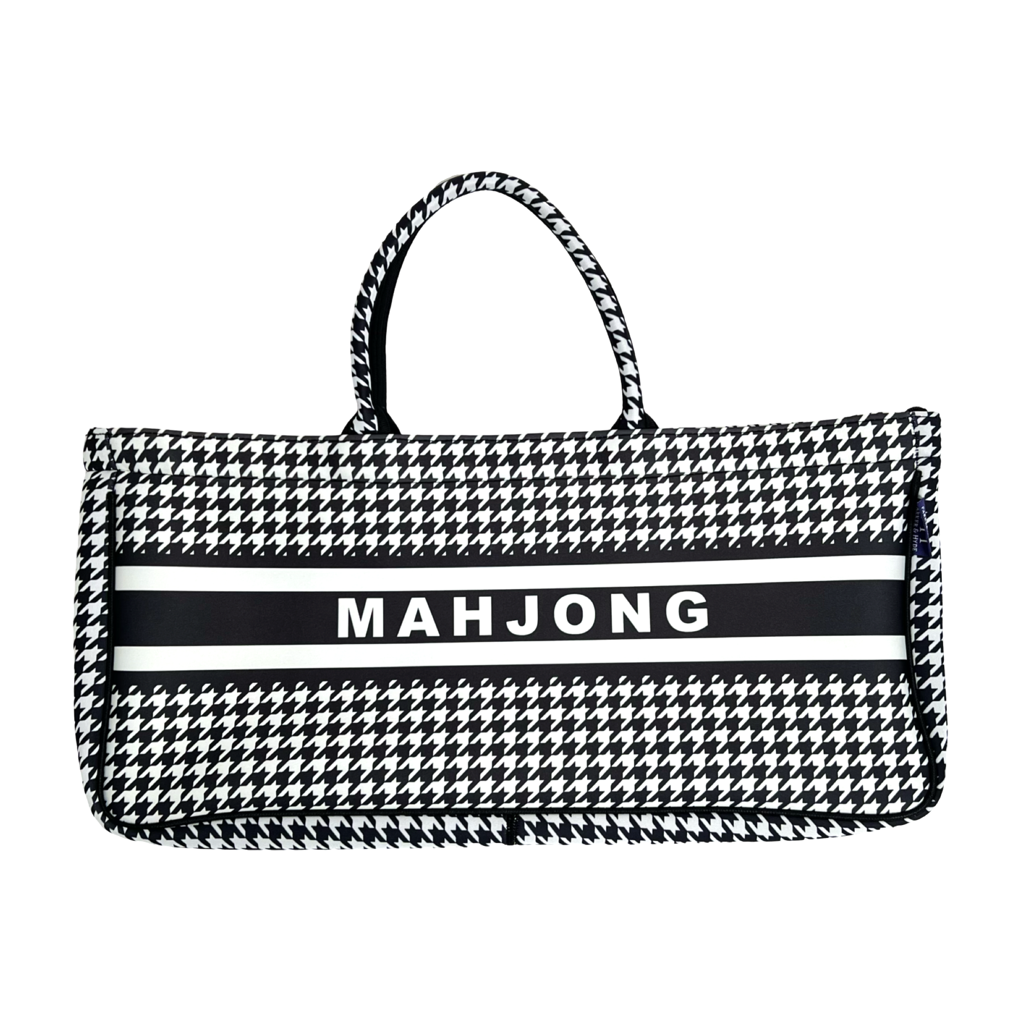 Houndstooth Game Night Mahjong Bag - Thumbnail 3