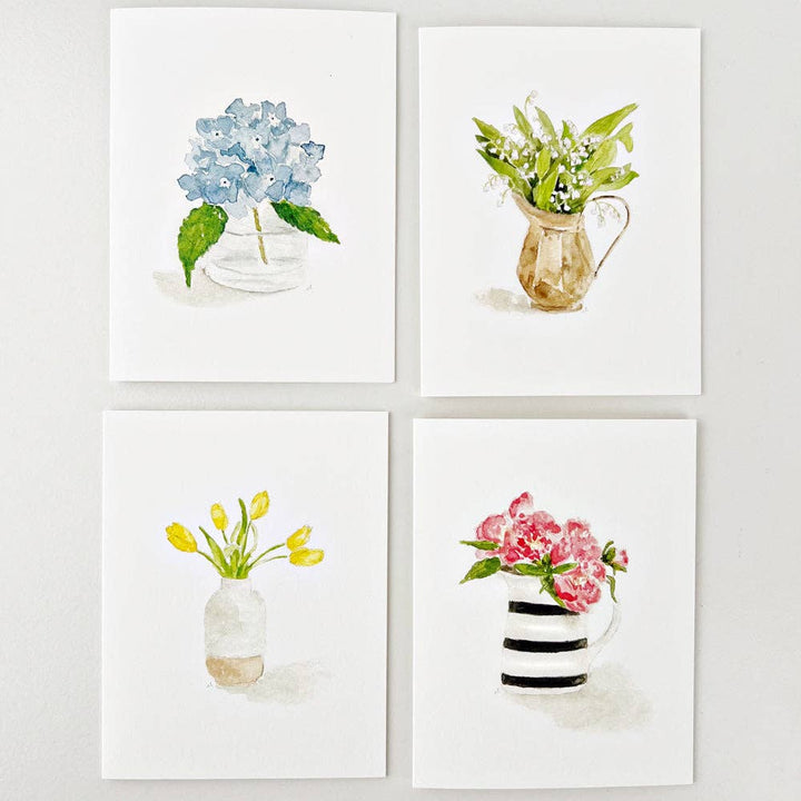 Emily Lex Flower notecards set