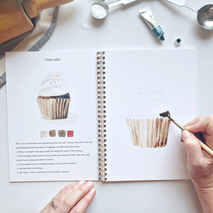 Baking Watercolor Workbook by Emily Lex