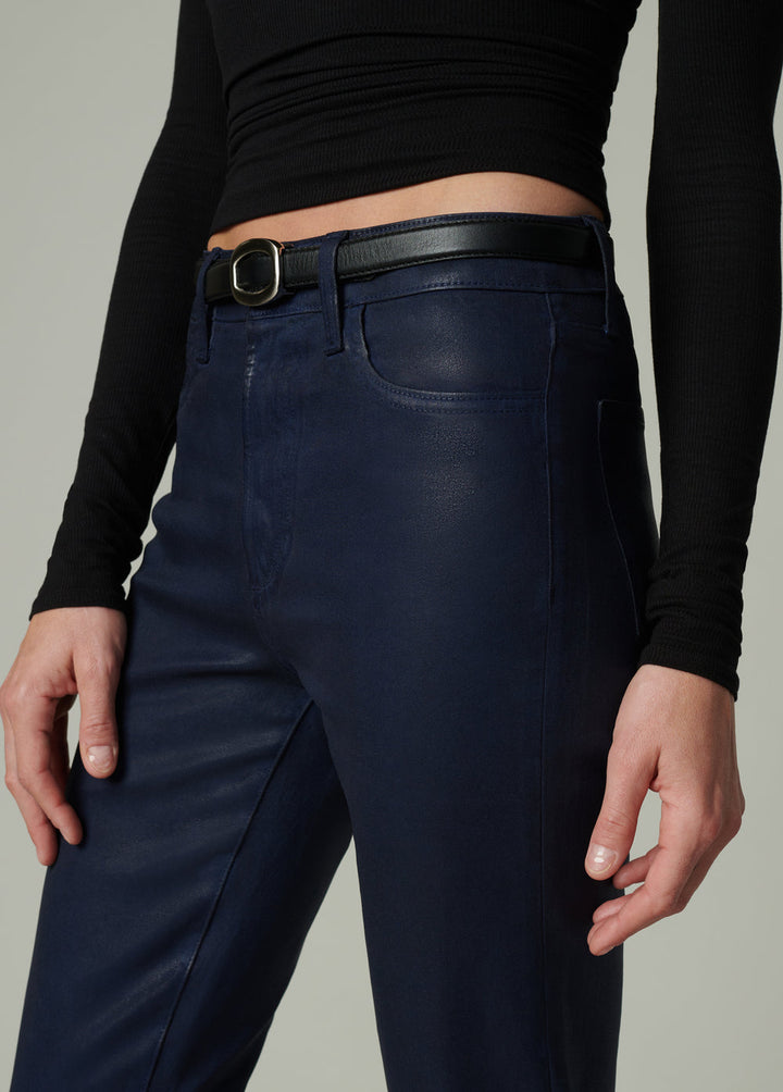 Joe's Jeans The Callie Coated Bootcut in Navy