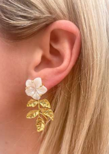 Ever Alice Louise Earrings | Mother of Pearl