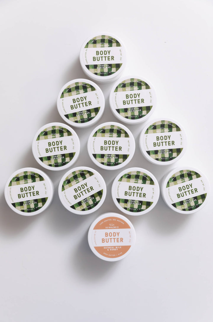 Travel Size Coastal Christmas  Body Butter (2oz)