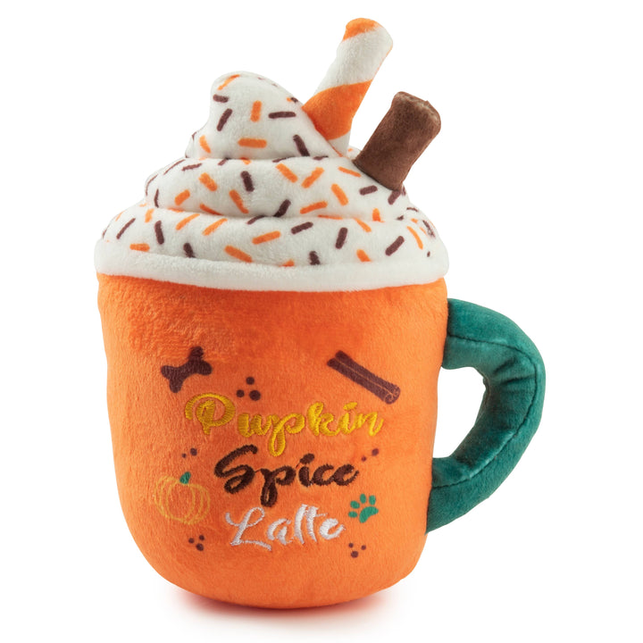 Haute Diggity Dog Pupkin Spice Latte Mug Fall Dog Toy